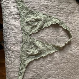 Mint green free People bralette
